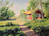 Landscape with Red Cottage 